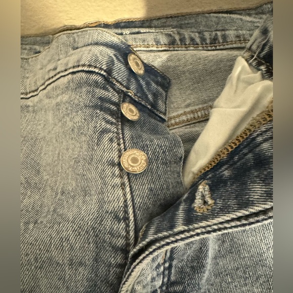 Old Navy Jeans Womens Extra High Rise Sky-Hi Straight Secret Slim Pockets NEW - Picture 5 of 12